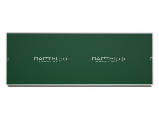 Одноэлементная магнитная меловая доска 340х120 см ДО-124Ез