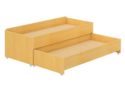 Кровать 2-ярусная выкатная "бук" - КРД2.01б