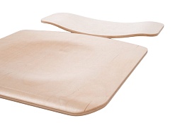 Сидение и спинка стула фанера 7 г/р выжим - СМ027№7