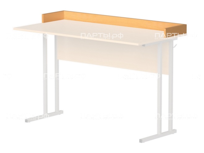 Бортик для столов ученических лабораторных для кабинетов физики и химии БСХФ1 (бук)