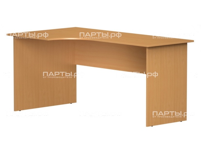 Стол письменный эргономический 1600 мм СТПу1.16.01