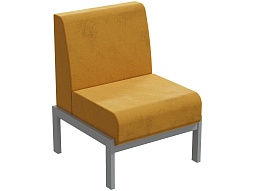 Диван модульный 1-местный "Лофт", желтый - ДМЛ.1-С.Ж