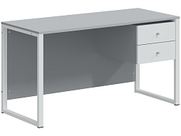 Стол однотумбовый "Квадро" 2 ящика - СО.14.6.2.К-Б.СБ