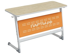 Стол 2-местный 5-7 г/р "Логика" с перфорированным экраном - СУ.2.57.ЛП-Б.ДО