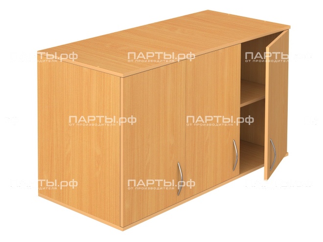 Антресоль 2-уровневая закрытая 3-дверая АНТ3.58 Антресоль 2-уровневая закрытая 3-дверая АНТ3.58