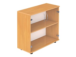 Шкаф 2-уровневый со стеклом - ШКФ2.20