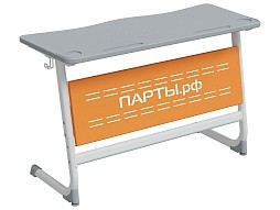 Стол 2-местный 5-7 г/р "Логика" PL с перфорированным экраном - СУ.2.57.ЛПП-Б.СО