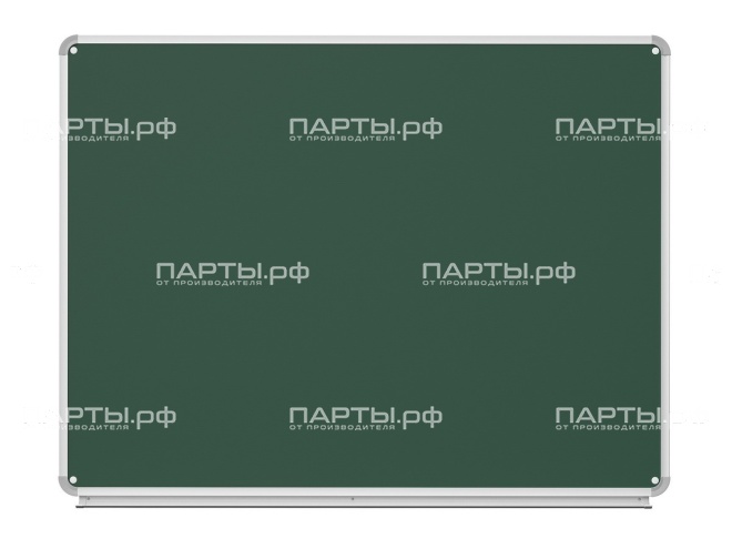 Одноэлементная магнитная меловая доска 100х75 см ДО-11з