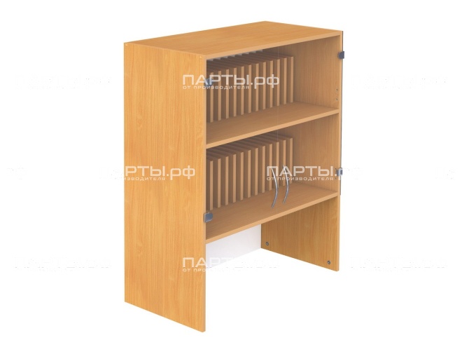 Секция шкафа модульного верхняя 3-ярусная широкая для классных журналов ШКВж3.23