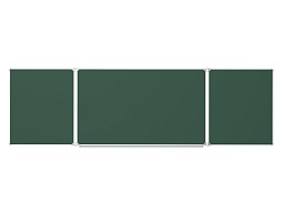 Доска 3-элементная меловая 340x100 см - ДО-34з