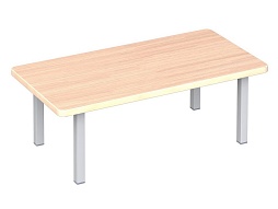 Скамья на металлокаркасе в раздевалку 2-мест. "дуб" - СКДм2д