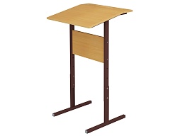Стол-конторка для работы стоя с полкой 2-4 г/р - СТС2-КЧ.Б