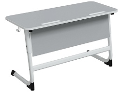 Стол 2-местный 3-5 г/р с наклоном "Логика" - СУ.2.35.ЛУ-Б.С