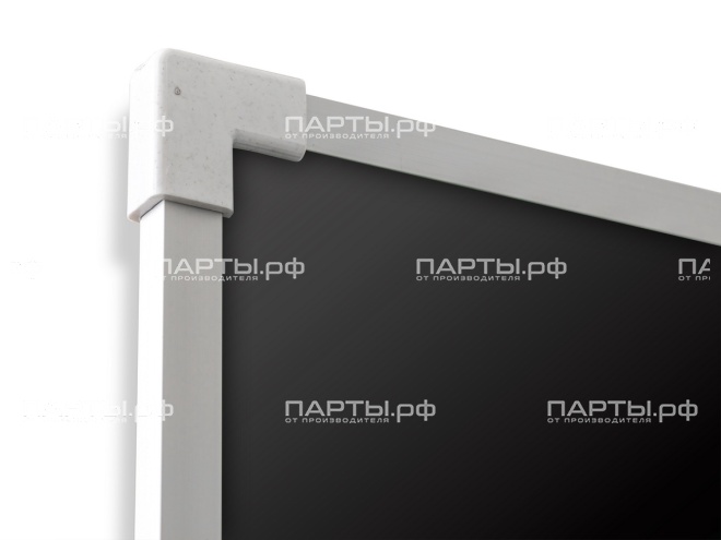 Доска меловая магнитная черная 200х75 см ДЧ 3.31