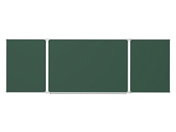 Доска 3-элементная меловая 300x100 см - ДО-32з