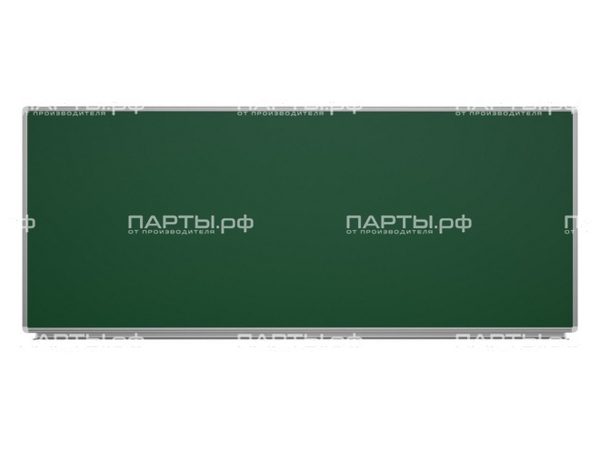 Одноэлементная магнитная меловая доска 250х100 см ДО-102Ез