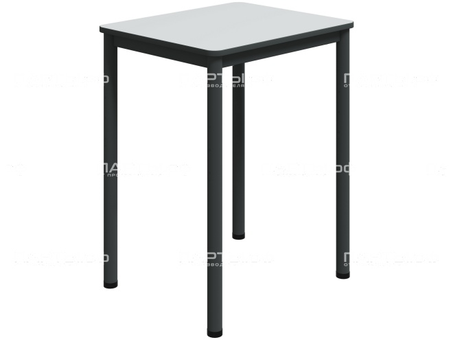 Стол модульный Прямоугольник 6 г/р "Лайт" C.2.66.ПЛ-Б.Д (серый, м/к графит)