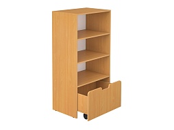 Стеллаж для игрушек 4-ярусный открыт. "бук" - ГКД4.01б