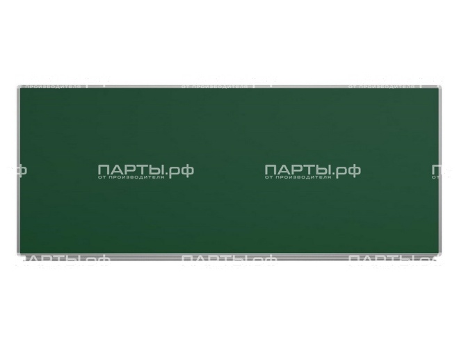 Одноэлементная магнитная меловая доска 300x120 см ДО-123Ез