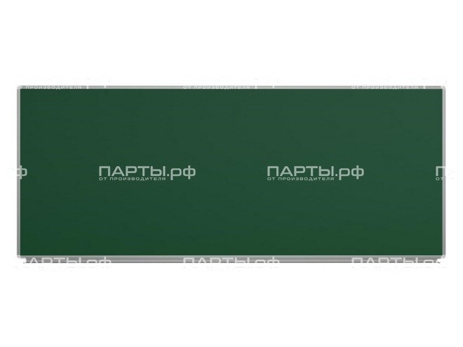 Одноэлементная магнитная меловая доска 300x120 см ДО-123Ез