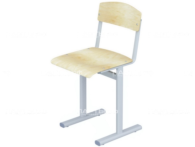 Стул школьный 5 г/р нерегулируемый СТУо1.5(у)-С.Ф усиленный (фанера, м/к серый, плоскоовальная труба) Стул школьный 5 г/р нерегулируемый СТУо1.5(у)-С.Ф усиленный (фанера, м/к серый, плоскоовальная труба)