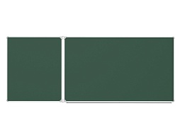 Доска 2-элементная меловая 255x100 см - ДО-24з
