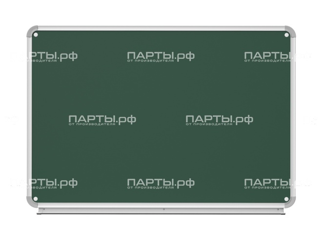 Одноэлементная магнитная меловая доска 75х50 см ДО-10з