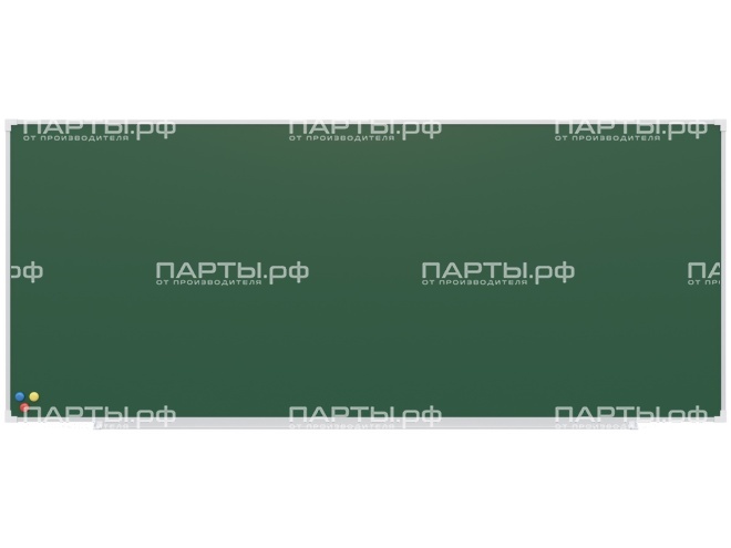 Одноэлементная магнитная доска 240х100 см ДЗ 1.101