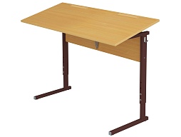 Стол 2-местный 3-5 г/р с наклоном 0-35° - СТОну2.35