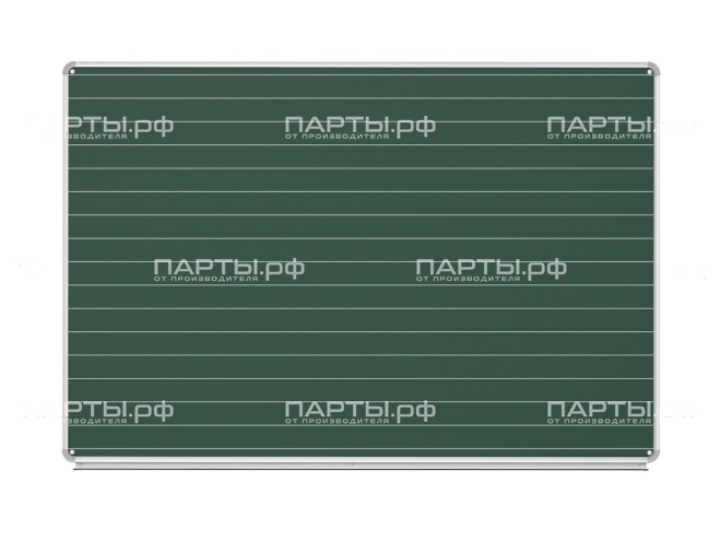 Разлинованная доска "Линейка" меловая магнитная 150х100 см ДР(з)-12л Разлинованная доска "Линейка" меловая магнитная 150х100 см ДР(з)-12л