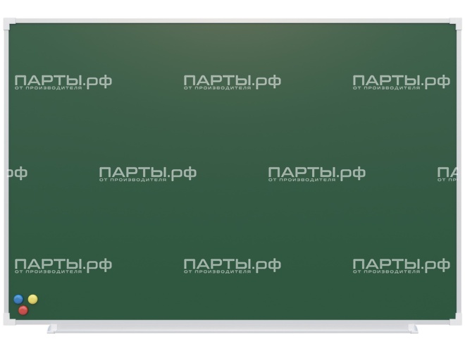 Одноэлементная магнитная меловая доска 150х100 см эмаль ДЗ 1.12