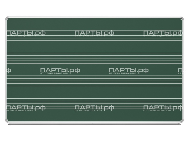 Разлинованная доска "Нотный стан" меловая магнитная 170x100 см ДР(з)-14н