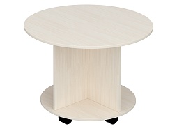 Стол журнальный мобильный круглый - СТЖ3-Д