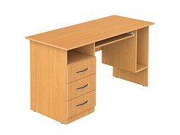 Стол учителя компьютерный 1400 мм (мод.3) - СТК3.03у