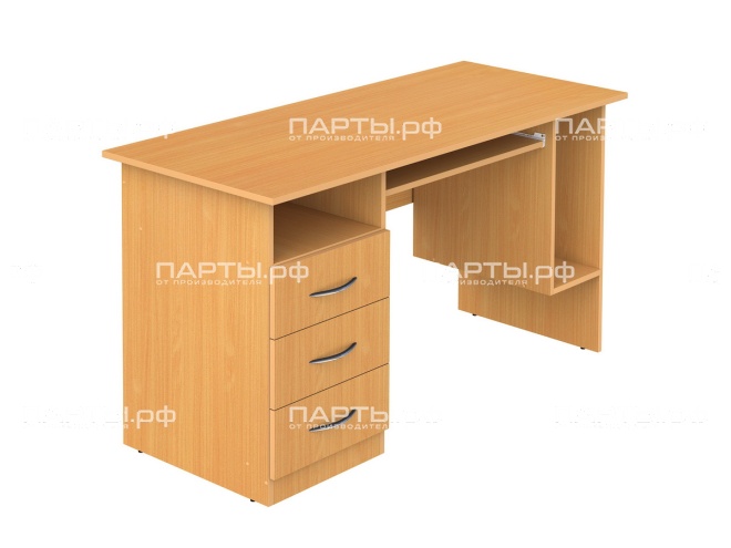 Стол для учителя компьютерный 1-тумбовый 1400 мм (мод.3) СТК3.03у Стол для учителя компьютерный 1-тумбовый 1400 мм (мод.3) СТК3.03у