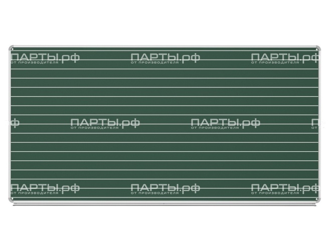 Разлинованная доска "Линейка" меловая магнитная 200х100 см ДР(з)-15л Разлинованная доска "Линейка" меловая магнитная 200х100 см ДР(з)-15л