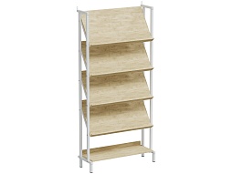 Стеллаж библиотечный демонстрационный "Стандарт" - СБД.1.4-Б.Д