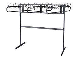 Вешалка напольная двухсторонняя 36 крючков - 952