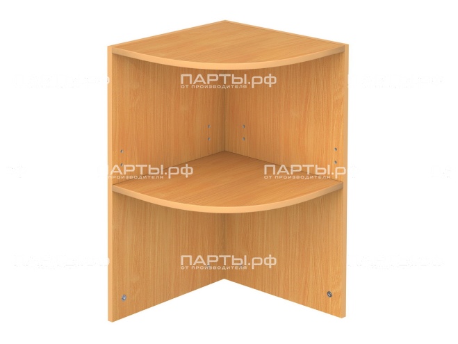 Секция шкафа модульного верхняя 2-ярусная угловая ШКВу2.10 Секция шкафа модульного верхняя 2-ярусная угловая ШКВу2.10
