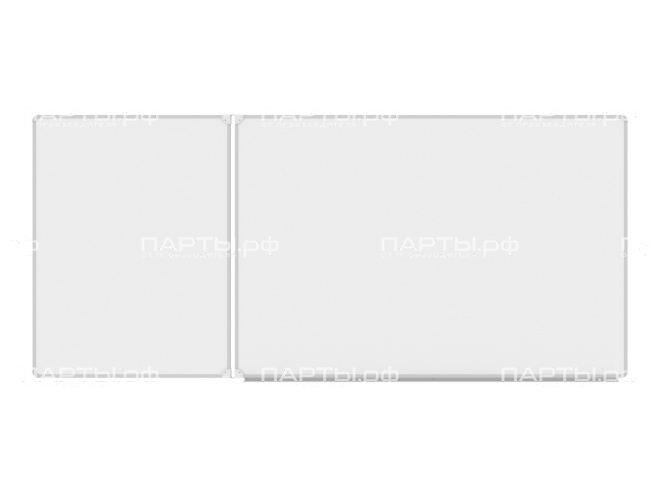Двухэлементная магнитная доска для маркера 270х120 см ДО-28б Двухэлементная магнитная доска для маркера 270х120 см ДО-28б