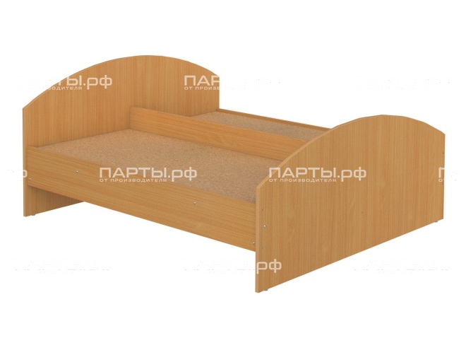 Кроватка для детского сада 2-спальная "бук" КРДд2.01б
