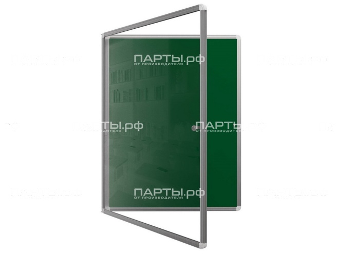 Доска-витрина магнитная меловая 100х75 см ДВ-11Ез Доска-витрина магнитная меловая 100х75 см ДВ-11Ез