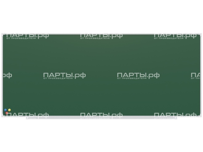 Одноэлементная магнитная доска 240х100 см ДЗ 1.101