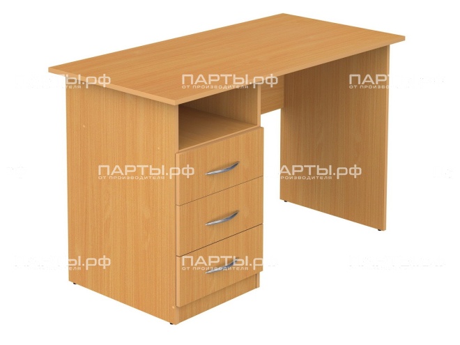 Стол письменный 1-тумбовый 1200 мм (мод.3) СТПт1.12.03