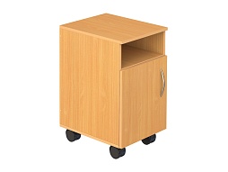 Тумба подкатная с нишей и дверью - ТМБм2.04