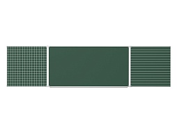 Доска "Клетка Линейка" разлинованная 400x100 см - ДР(з)-35кл