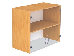 Секция 2-ярусная широкая со стеклом - ШКВ2.23