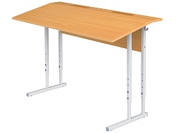 Стол 2-местный 4-6 г/р с наклоном 10° - СТОрП2.46-С.Б