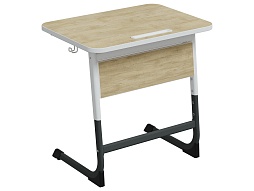 Стол 1-местный 3-5 г/р с наклоном "Нова" - СУ.1.35.НУ-БГ.Д