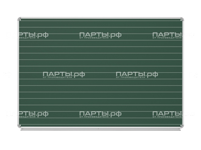 Разлинованная доска "Линейка" меловая магнитная 150х100 см ДР(з)-12л Разлинованная доска "Линейка" меловая магнитная 150х100 см ДР(з)-12л